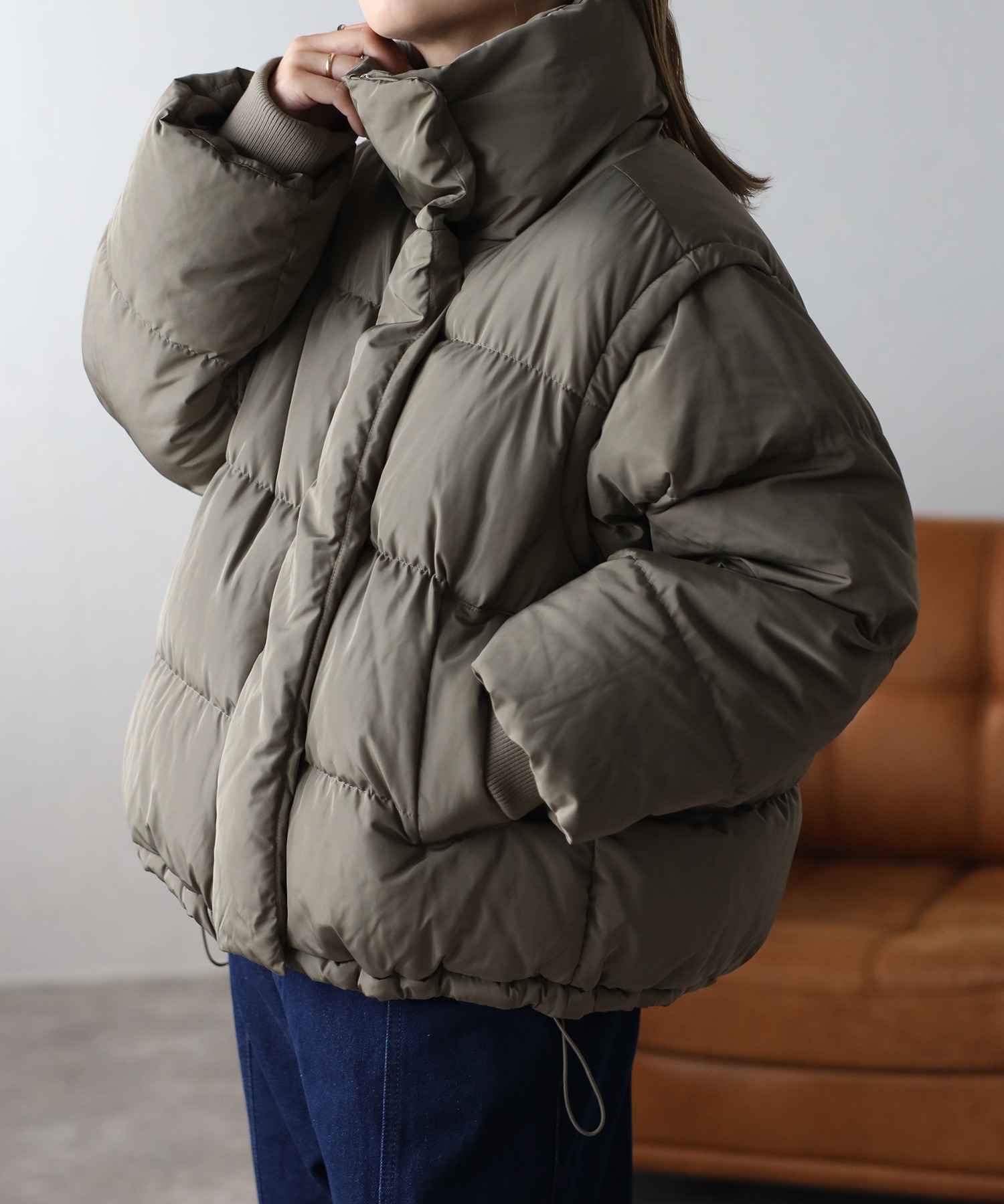 model:162㎝　着用サイズ:FREE