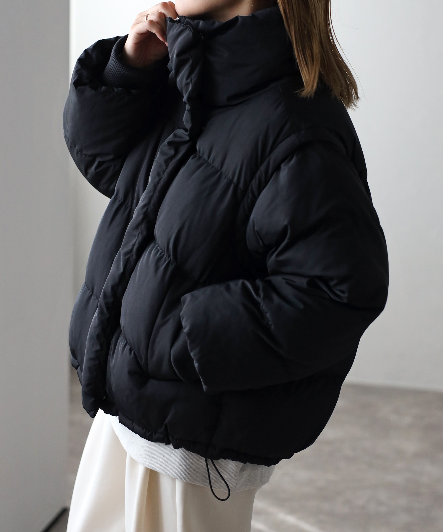 model:162㎝　着用サイズ:FREE