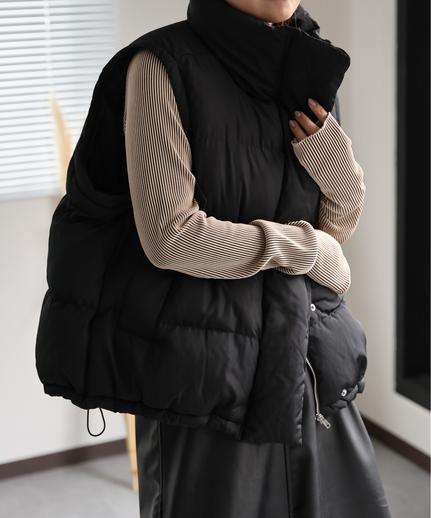 model:162㎝　着用サイズ:FREE