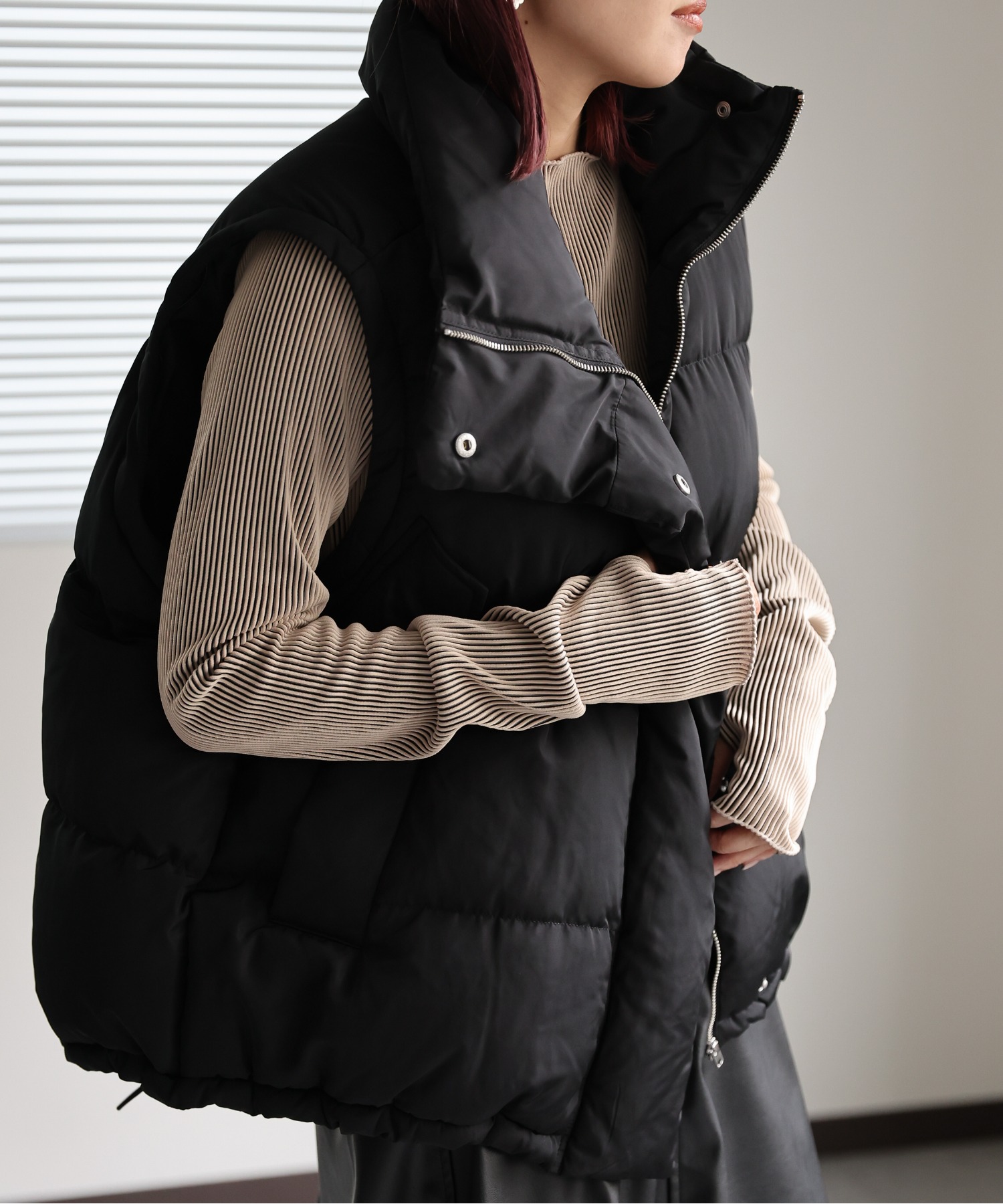 model:162㎝　着用サイズ:FREE