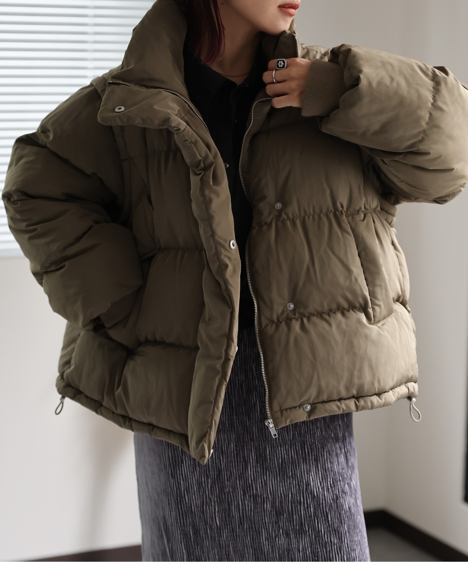 model:162㎝　着用サイズ:FREE