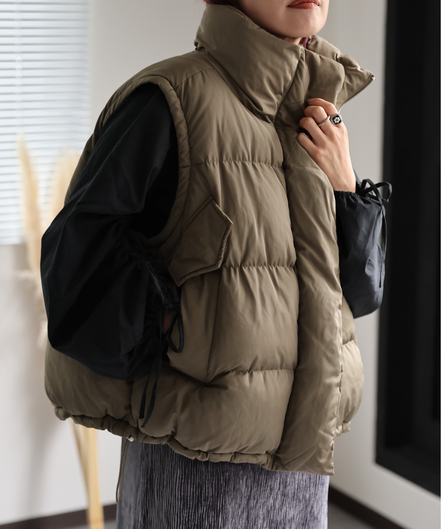 model:162㎝　着用サイズ:FREE