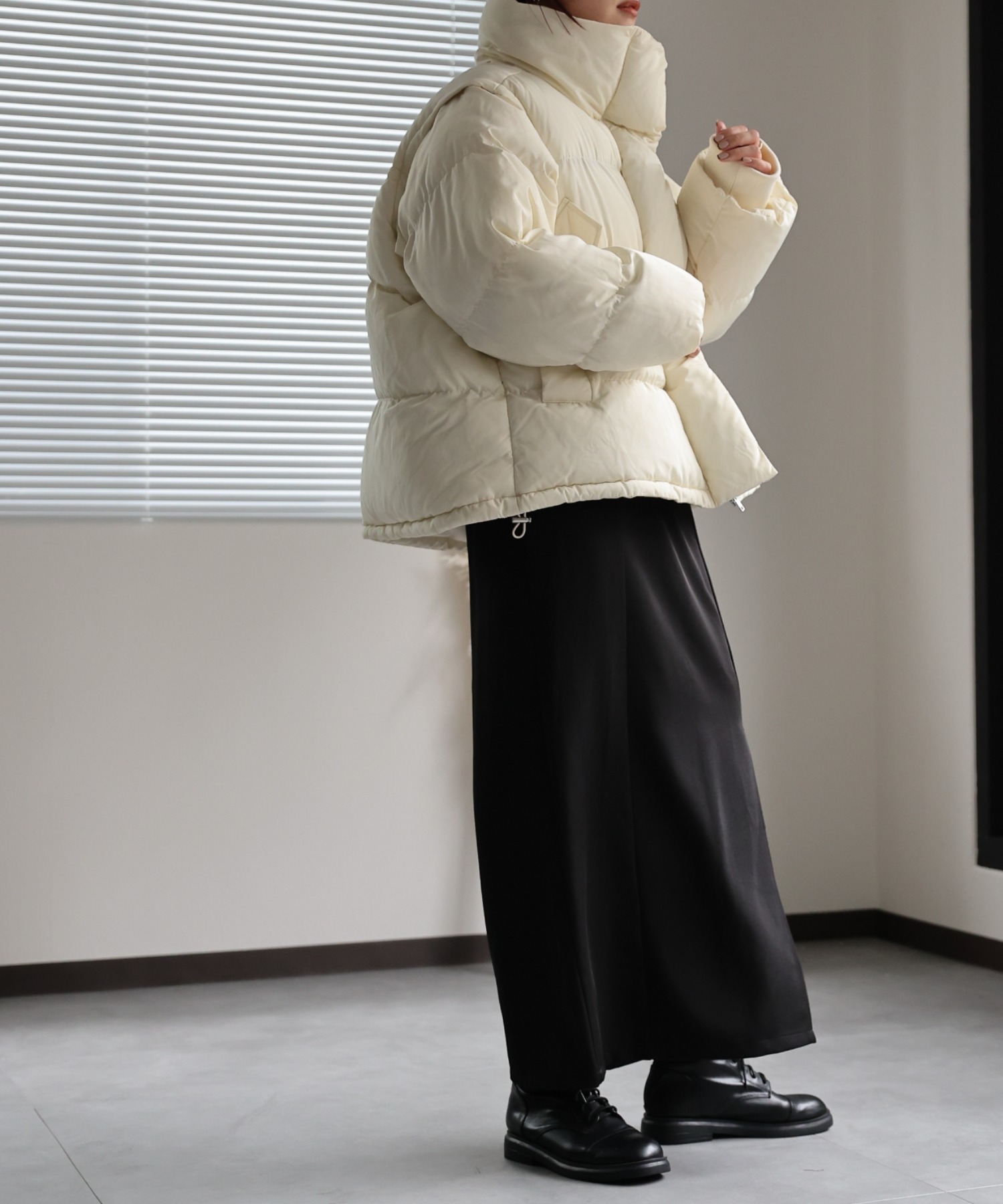 model:162㎝　着用サイズ:FREE