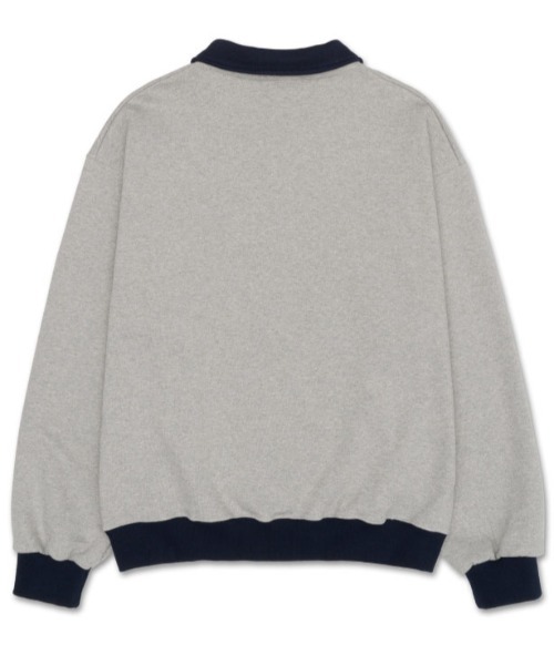【関税込み】Alchemist ベージュ Hybrid スウェットシャツ A'GEM/9 × .kom『AMES WORLDWIDE/アメスワールドワイド』TWOTONE