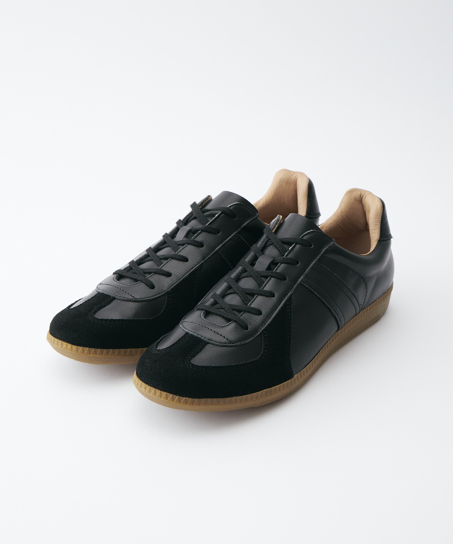 ALL LEATHER GERMAN TRAINER/ジャーマントレーナー レザー レース