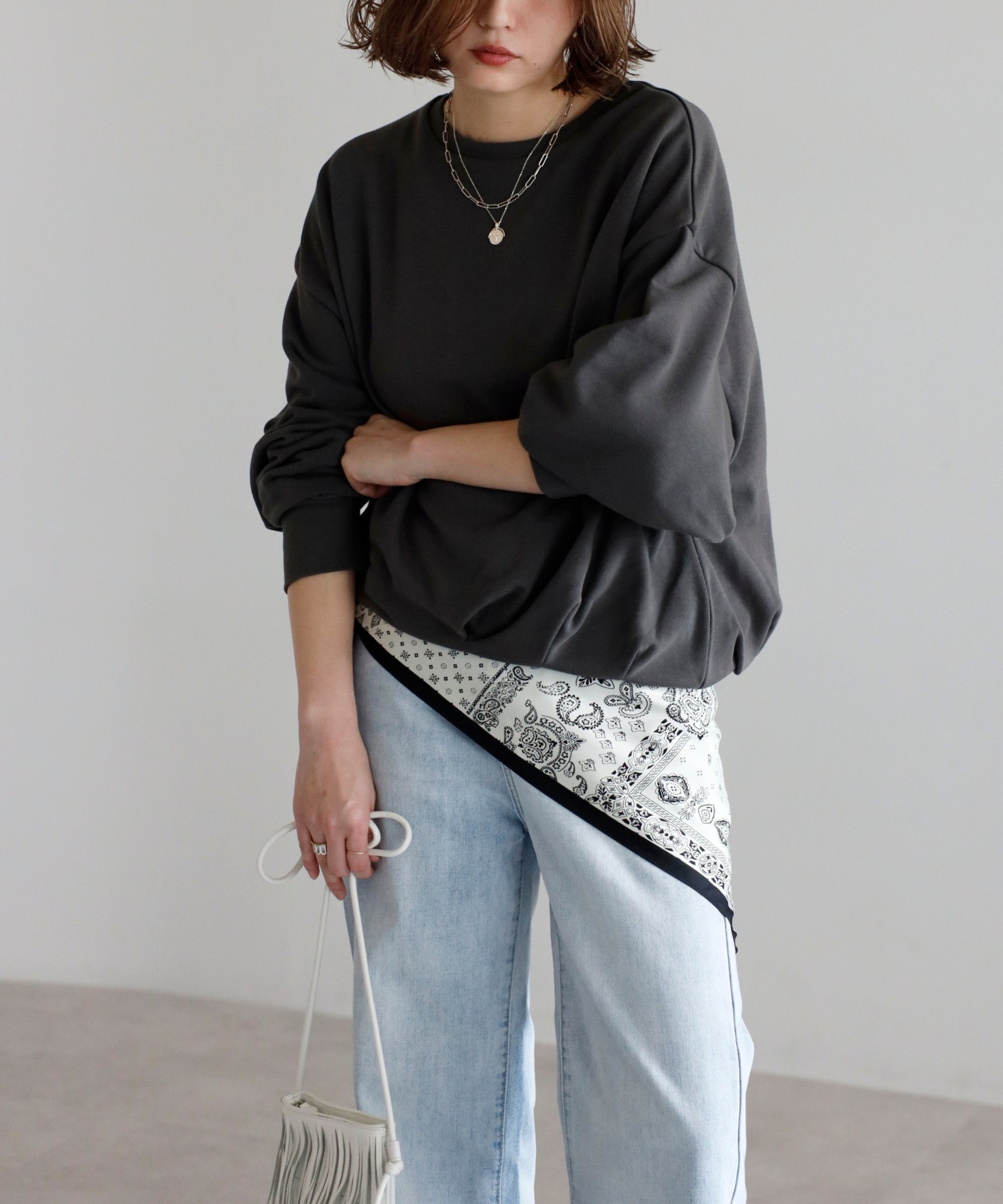 model:H158 着用サイズ:FREE