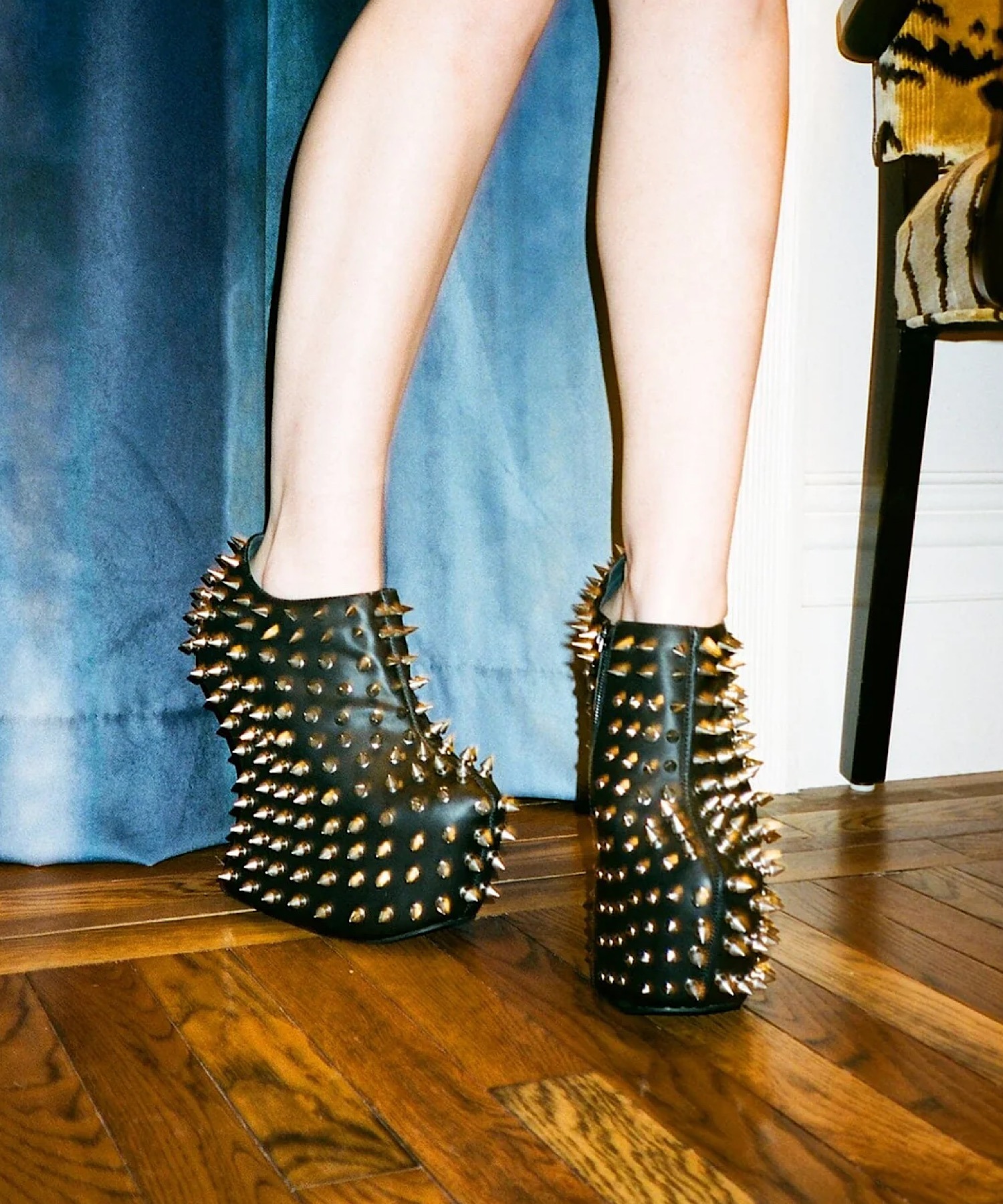 デザインヒール スタッズブーティ Jeffrey Campbell│Jeffrey Campbell 