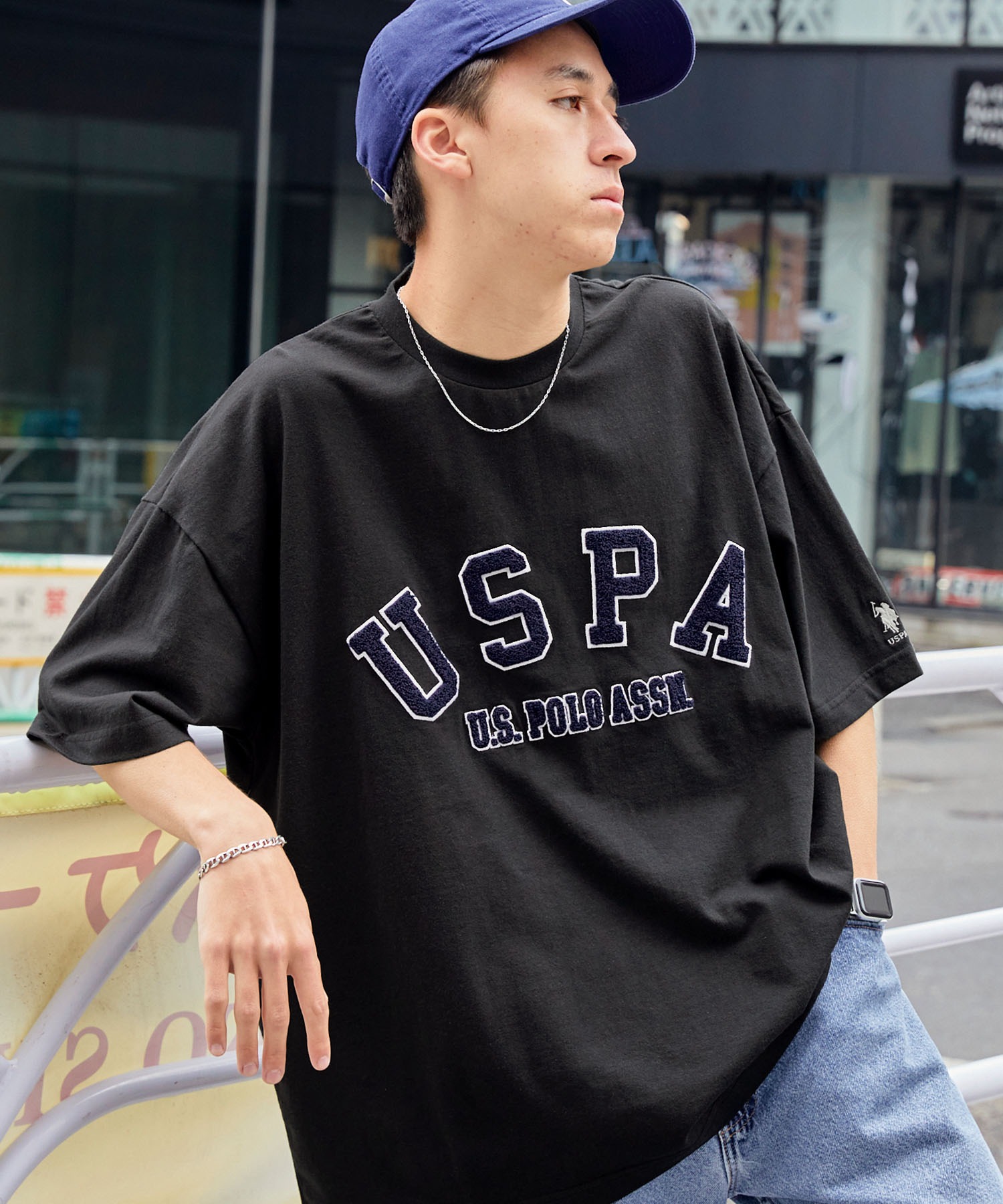 【A.P.C/アー•ペー•セー】別注 ビッグロゴTシャツ