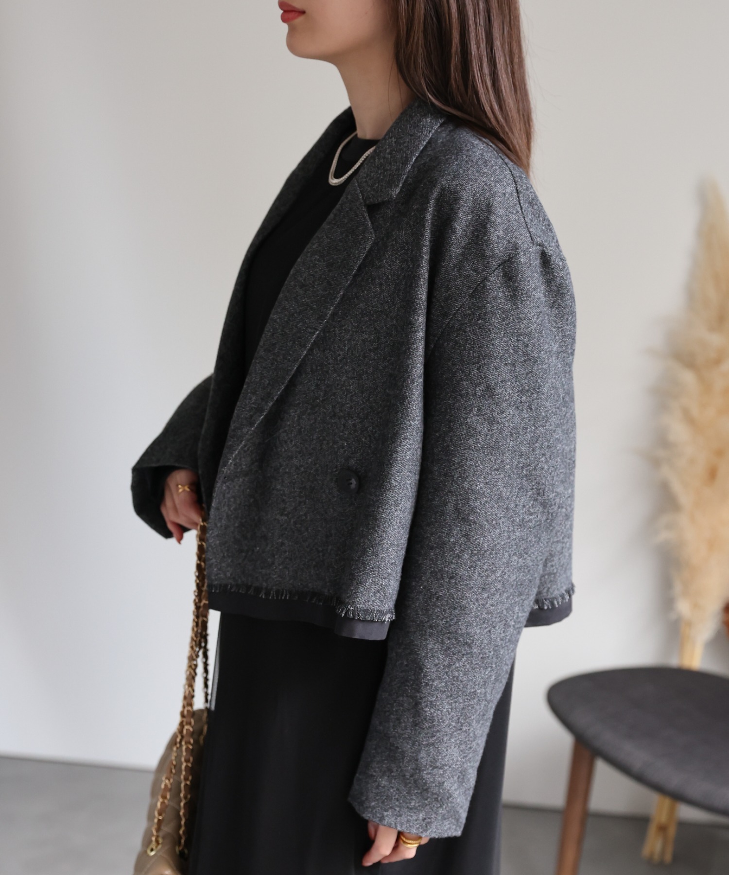 model：162cm 着用サイズ：F