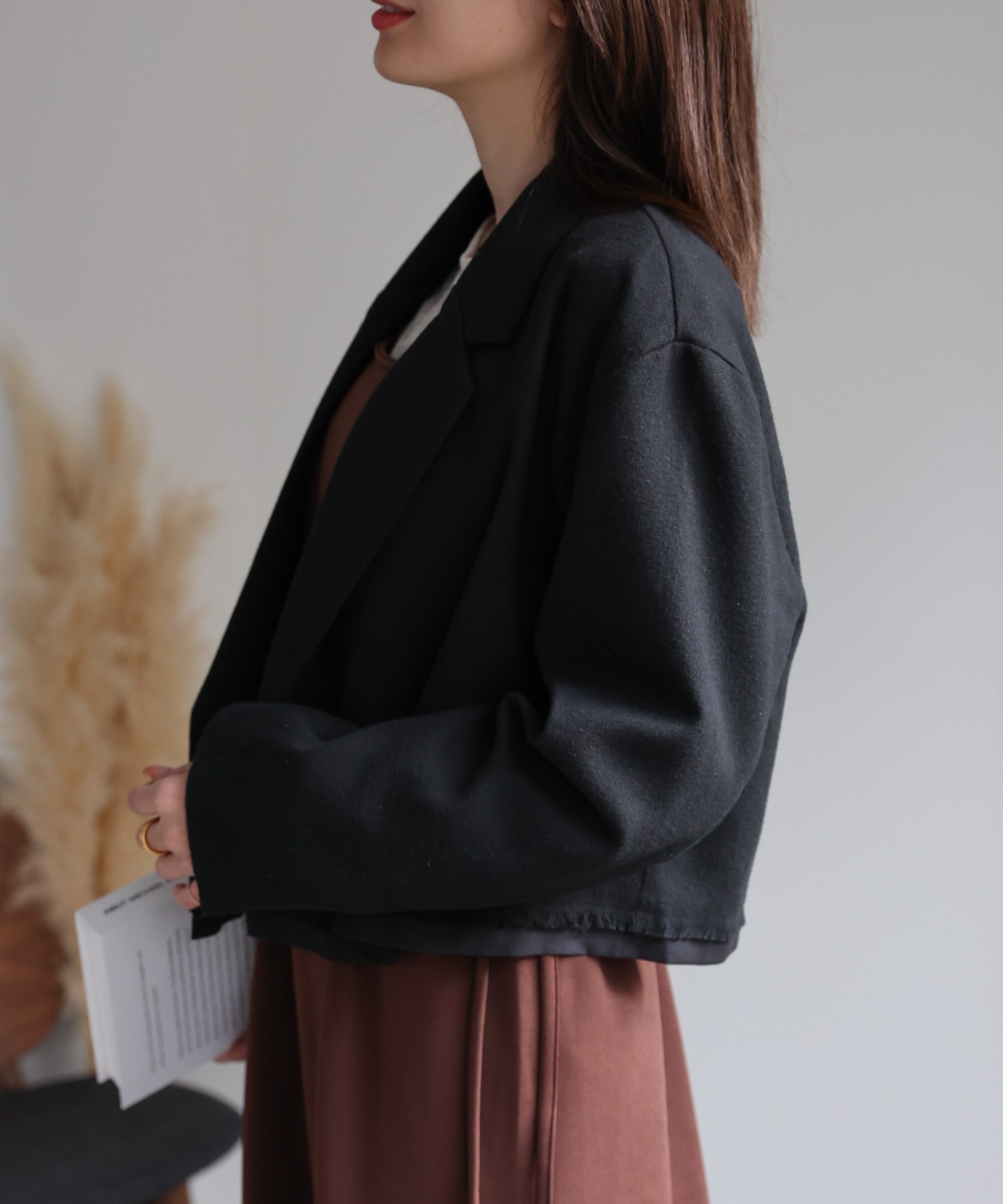 model：162cm 着用サイズ：F