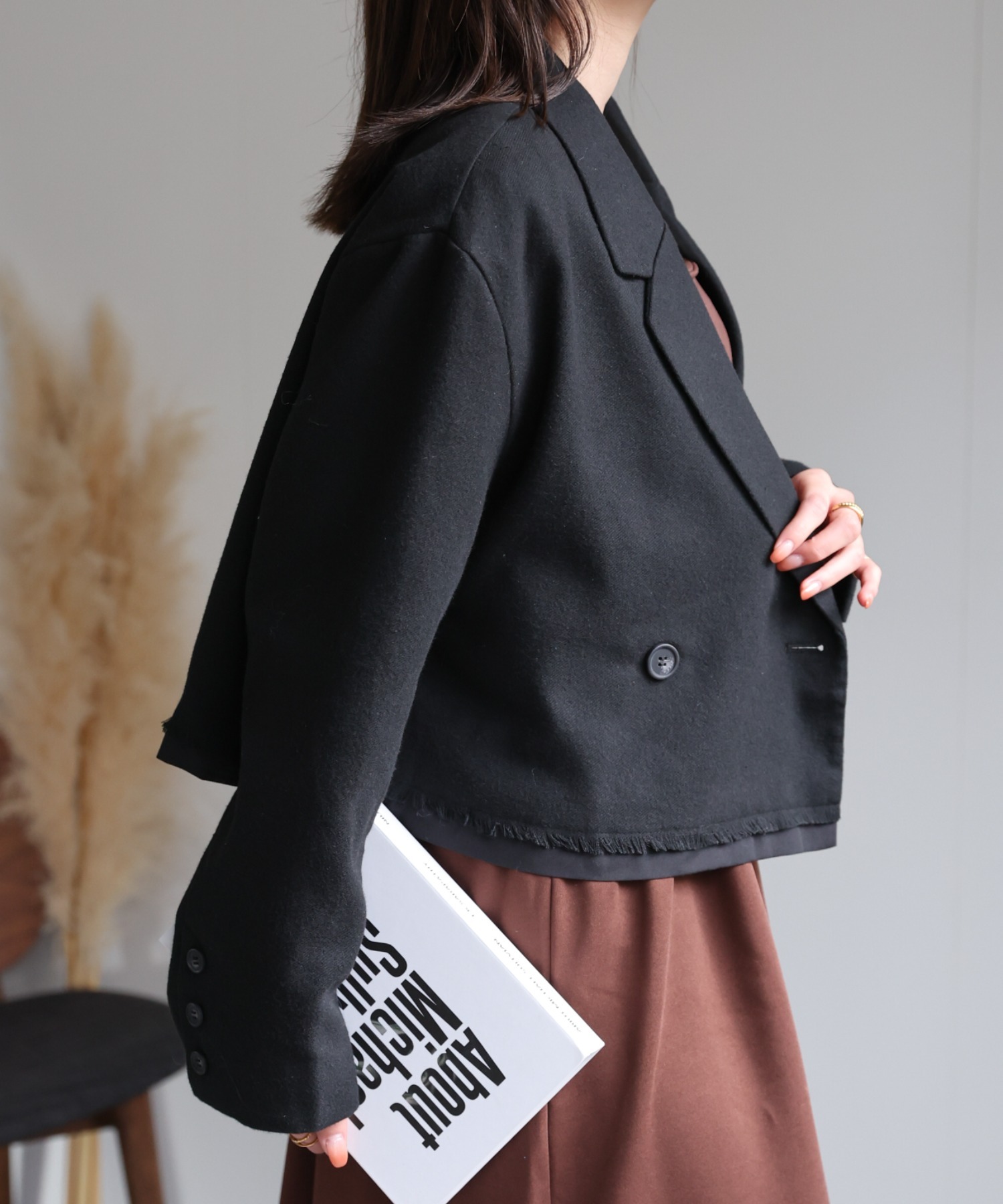 model：162cm 着用サイズ：F