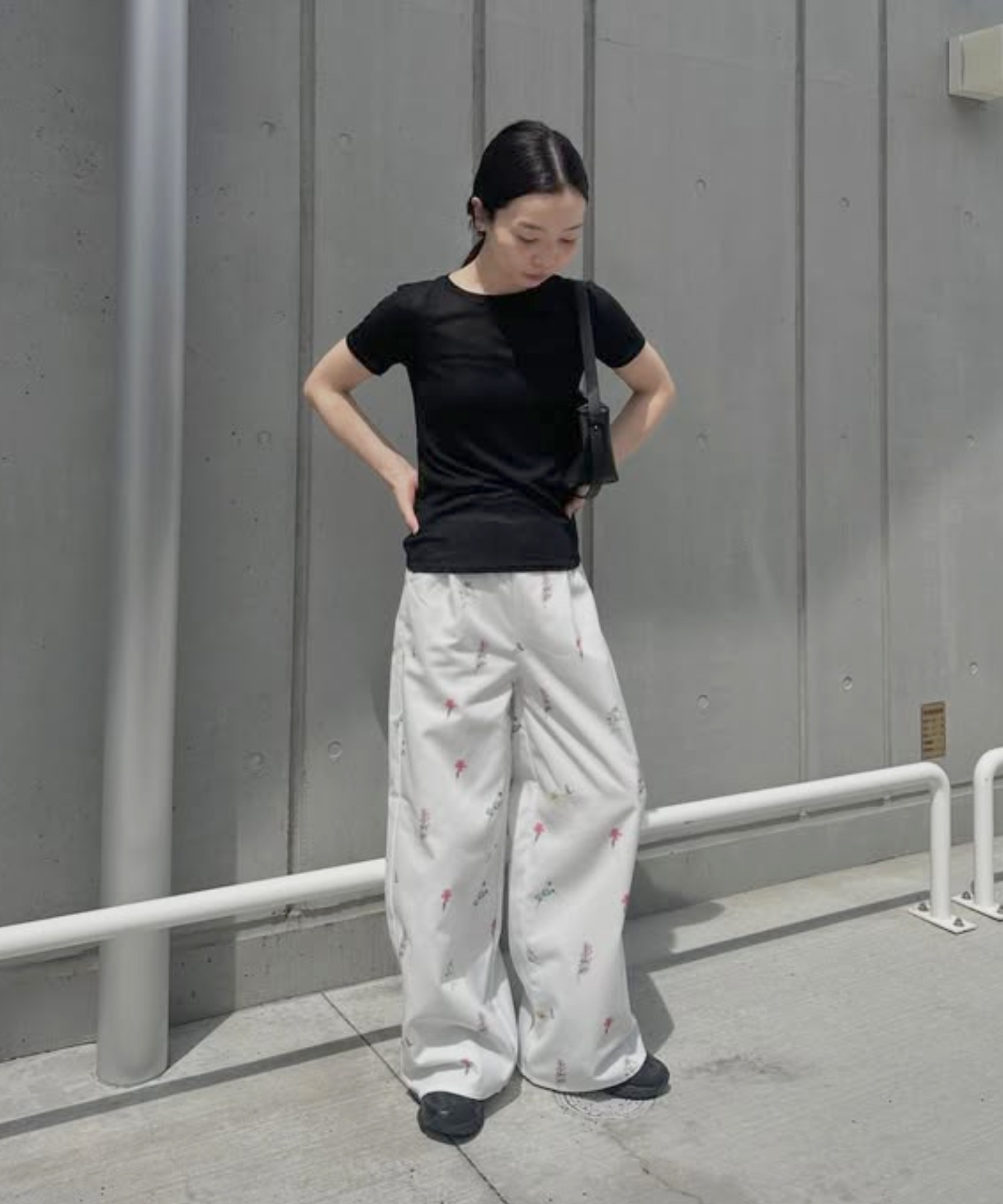 model：H159 着用サイズ：FREE