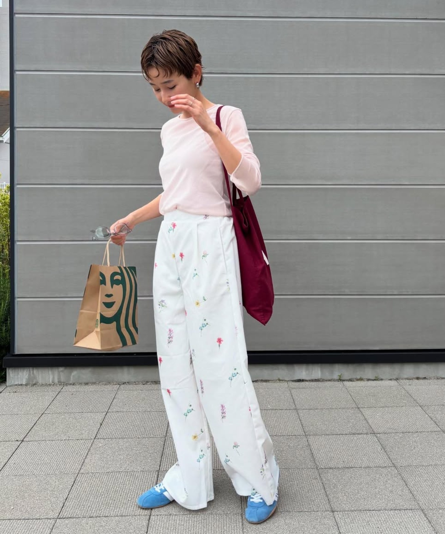 model：H161 着用サイズ：FREE