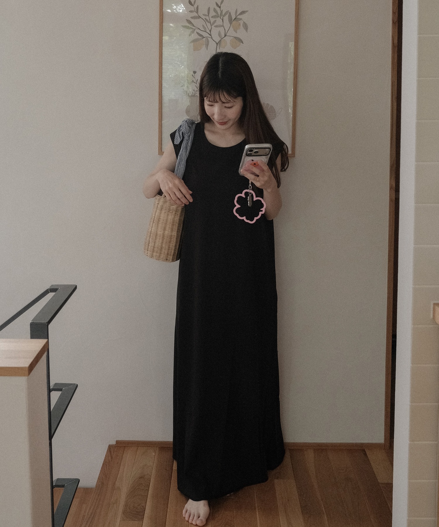 model：H157 着用サイズ：FREE