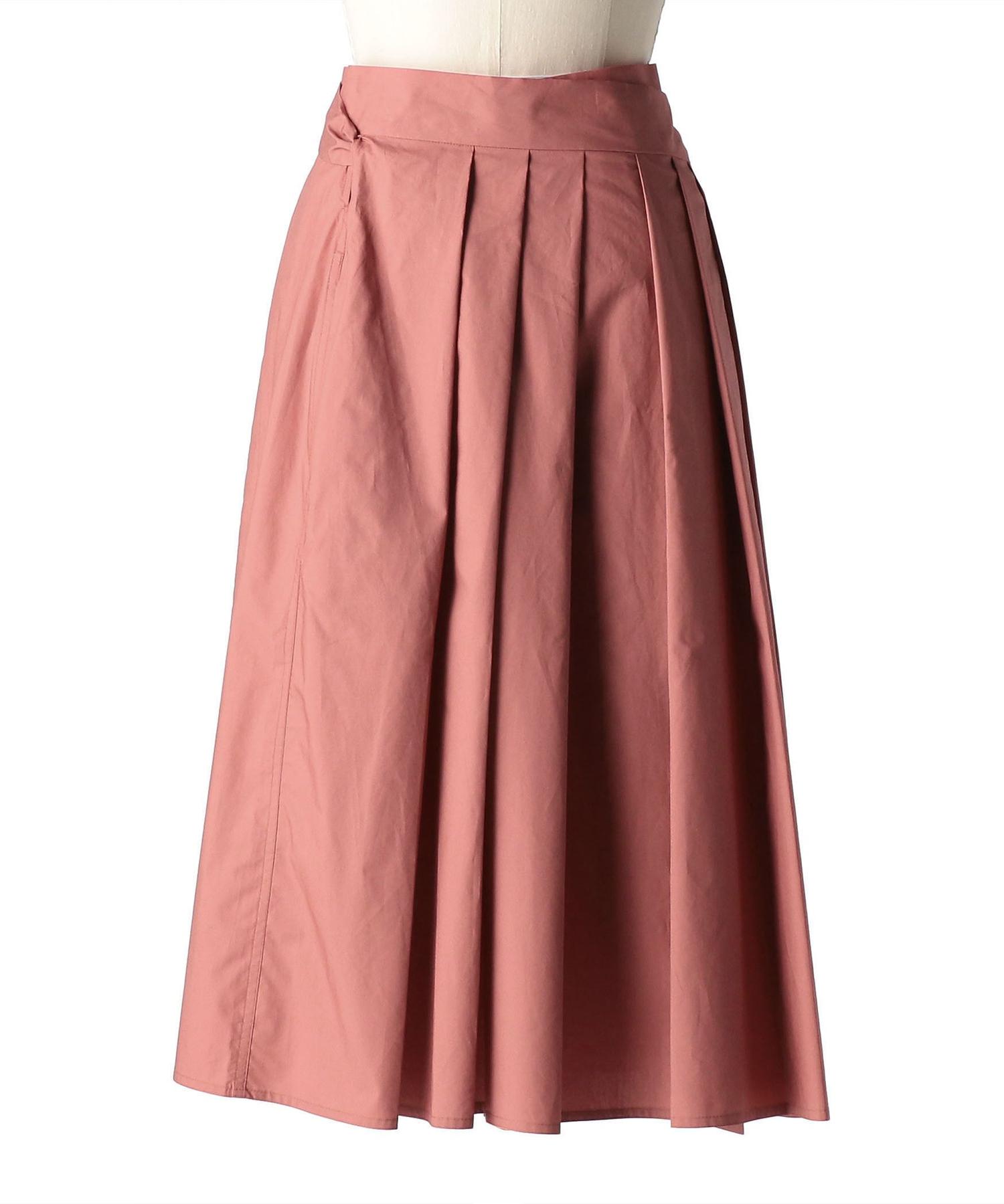 期間限定特別価格 Sofie Drawer 巻きスカート ソフィードール D'hoore ピンク ロングスカート