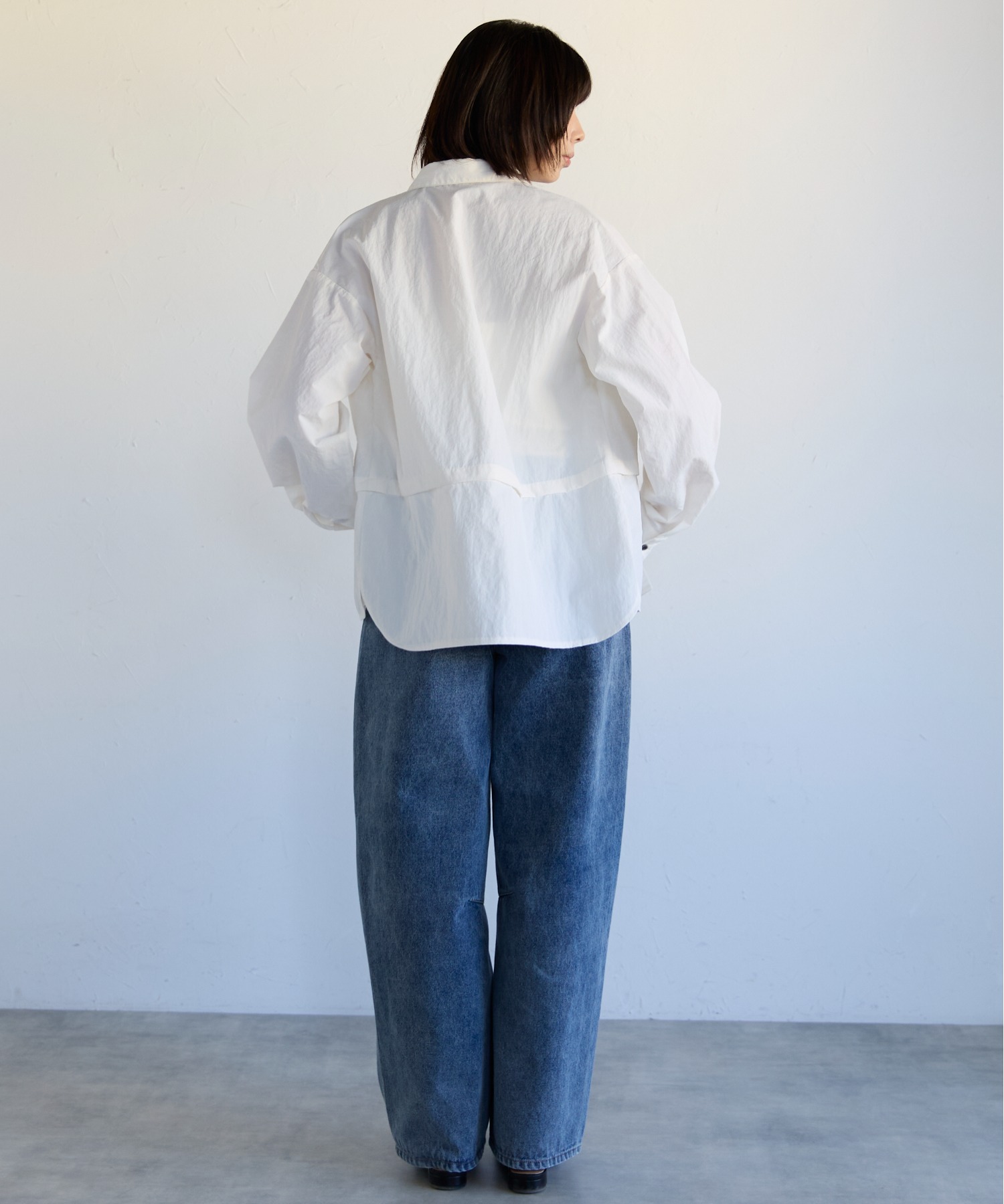 モデル身長:160cm　サイズ:M