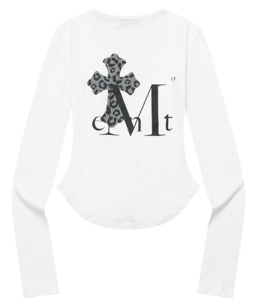 A'GEM/9 × .kom 『MUCENT/ムセント』 SAHARA LEOPARD CROSS BACK LOGO