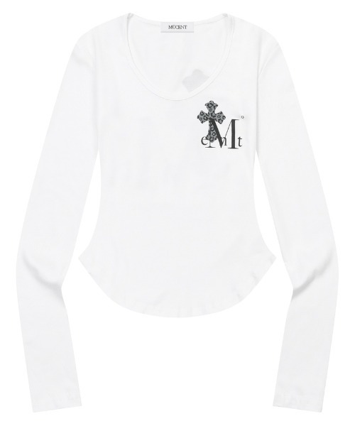 A'GEM/9 × .kom 『MUCENT/ムセント』 SAHARA LEOPARD CROSS BACK LOGO