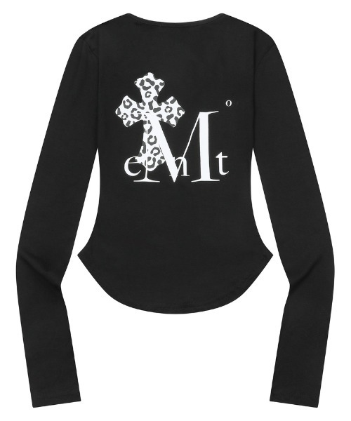 A'GEM/9 × .kom 『MUCENT/ムセント』 SAHARA LEOPARD CROSS BACK LOGO
