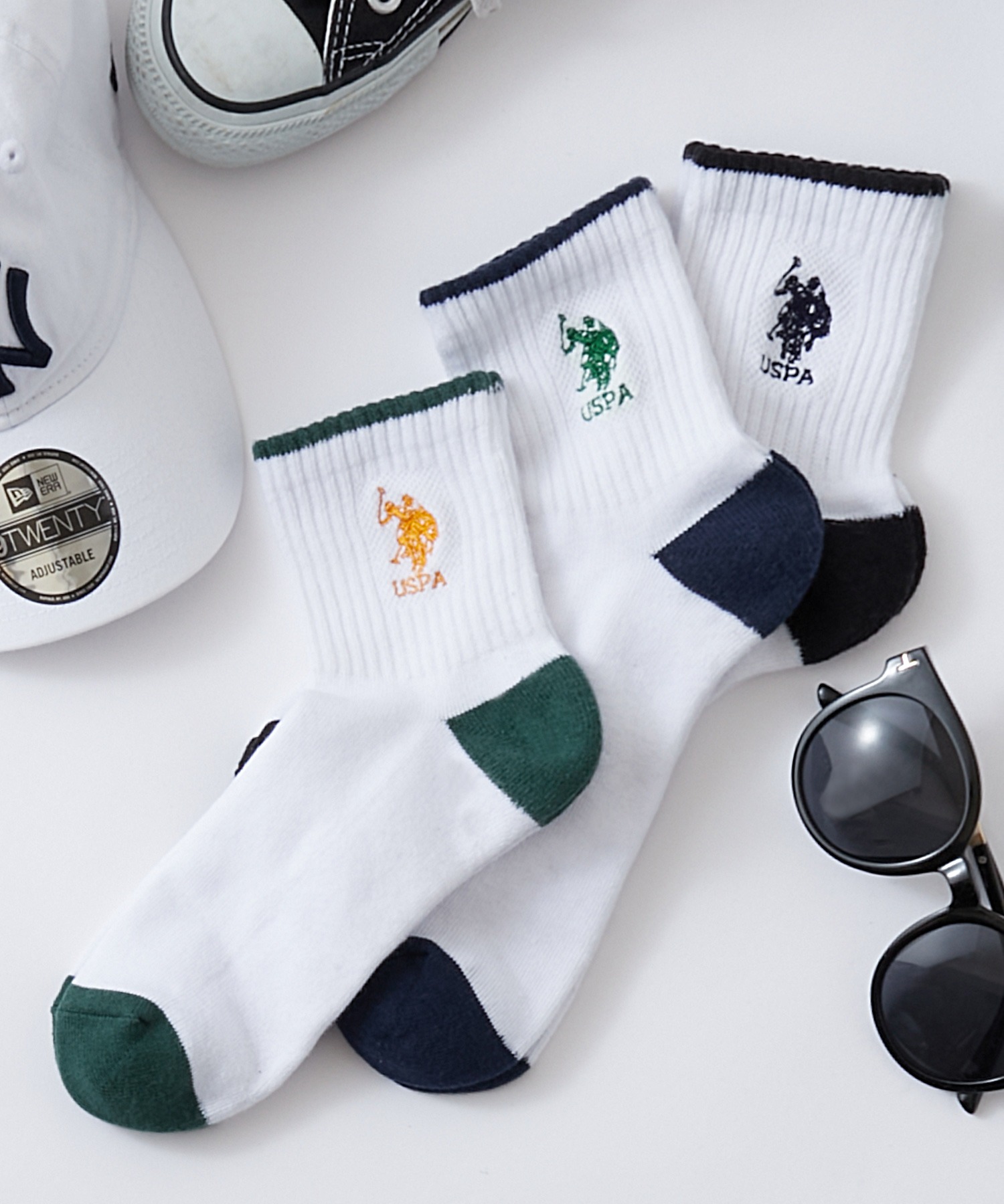 U.S. POLO ASSN. /ユーエスポロアッスン 別注 ロゴデザイン アソート