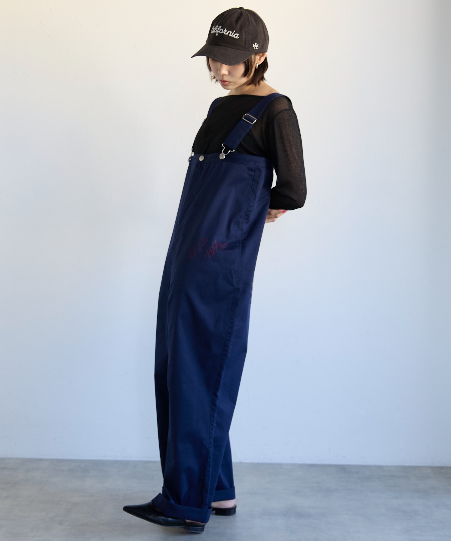 モデル身長:160cm　サイズ:FREE