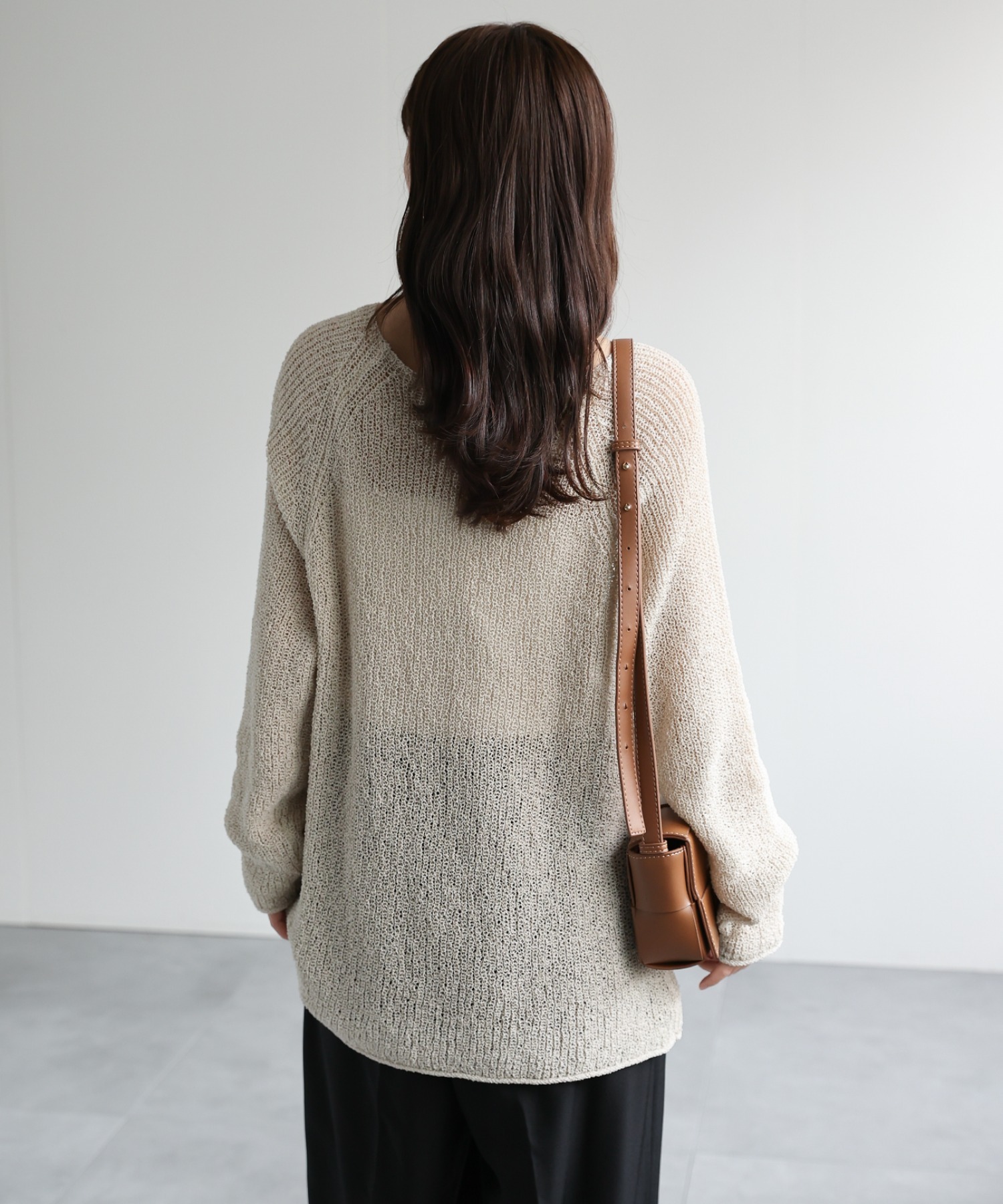 model：156cm 着用サイズ：FREE