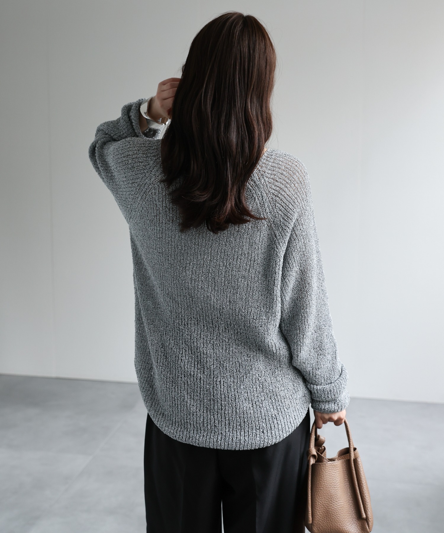 model：156cm 着用サイズ：FREE