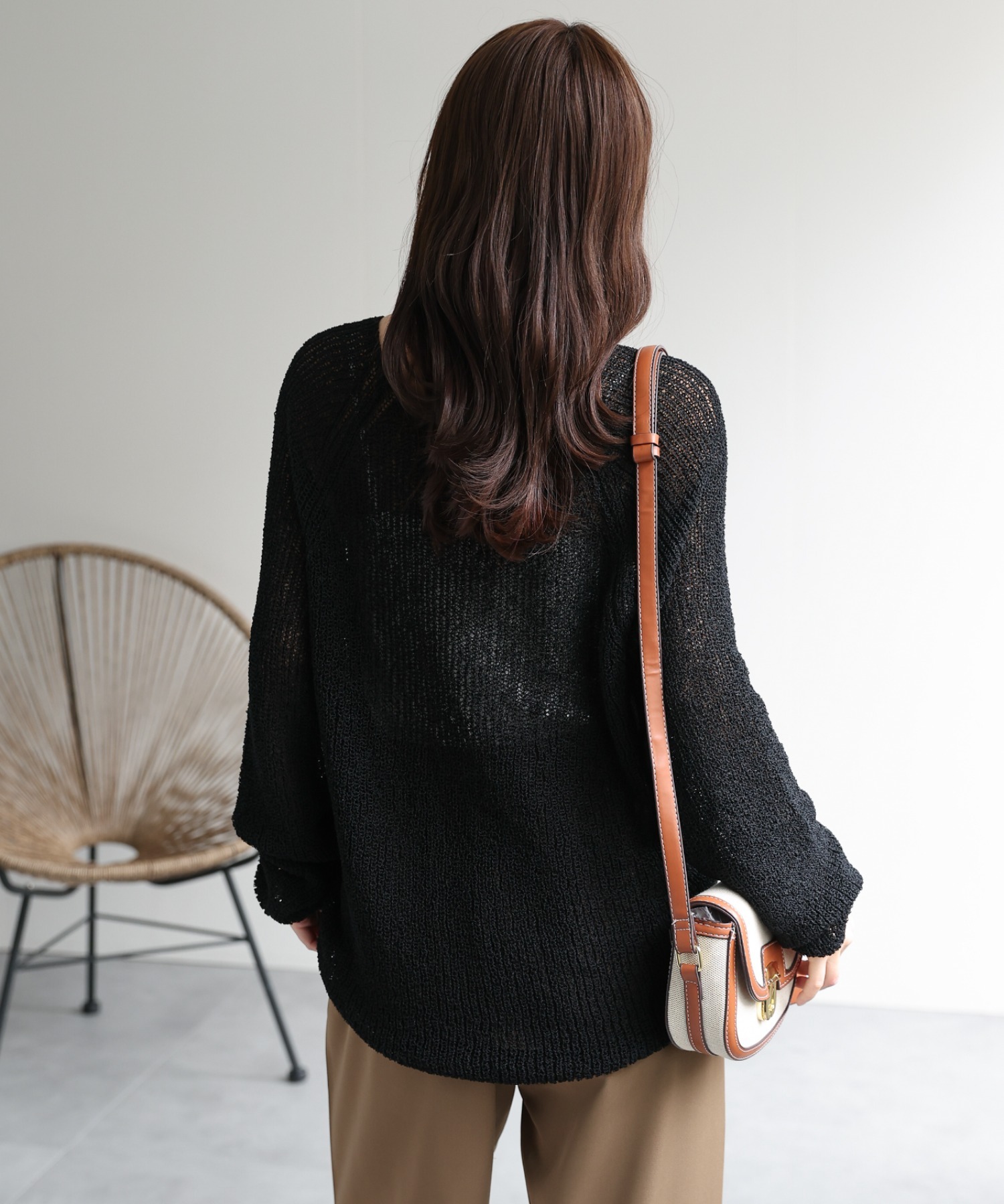 model：156cm 着用サイズ：FREE