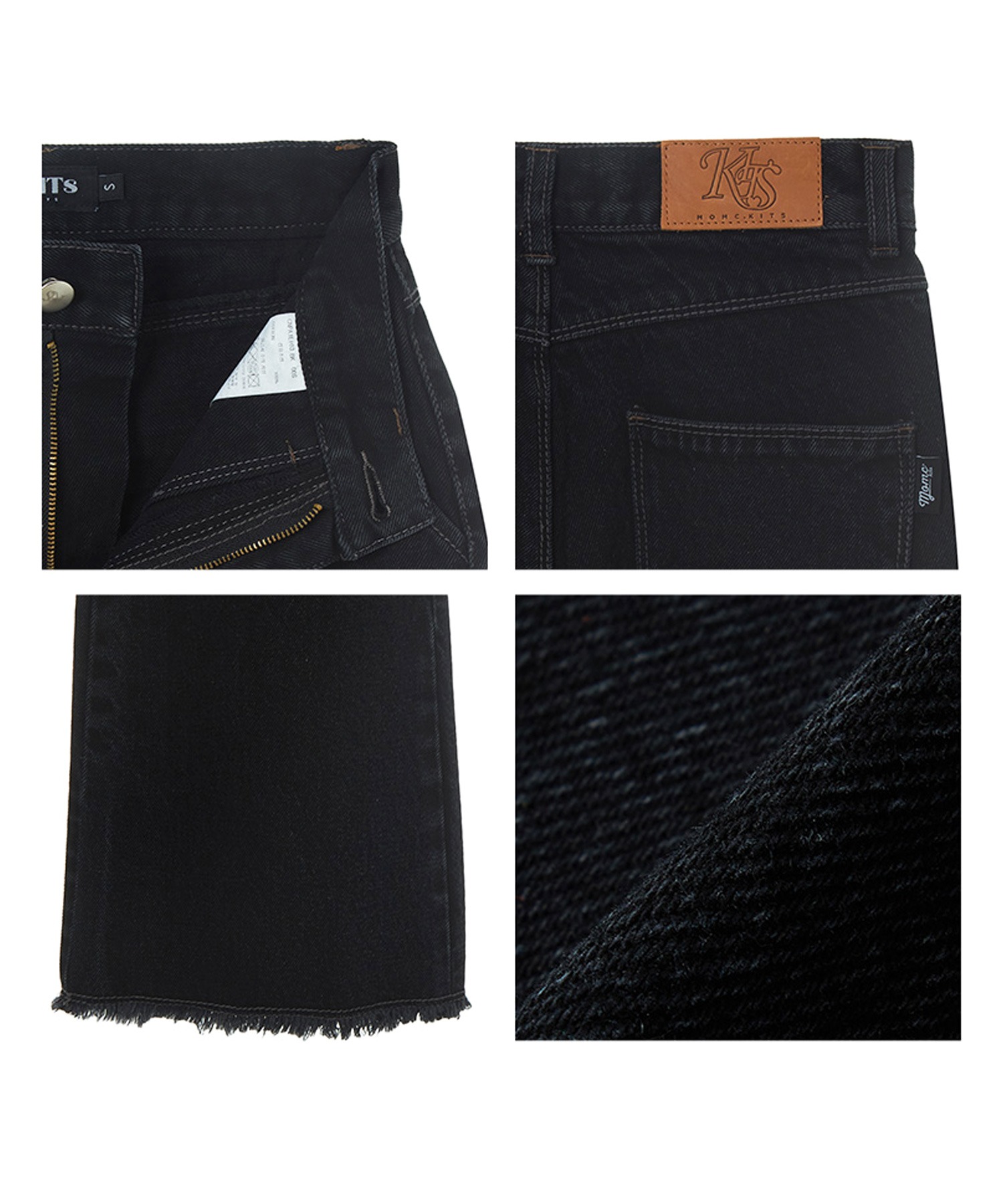 MOMC KITS/エムオーエムシーキッツ』POCKET BOOTSCUT PANTS/ポケット