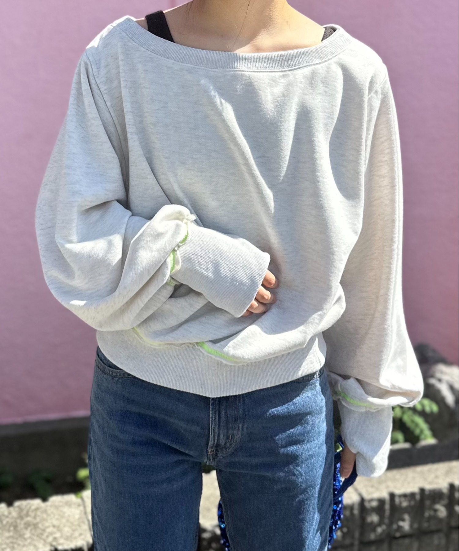 オートミール
model:154cm 着用サイズ:FREE