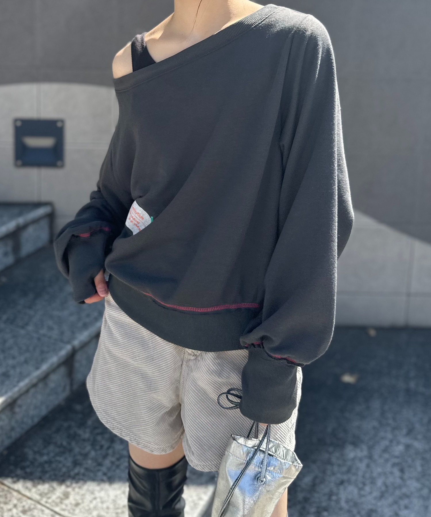 スミクロ
model:154cm 着用サイズ:FREE