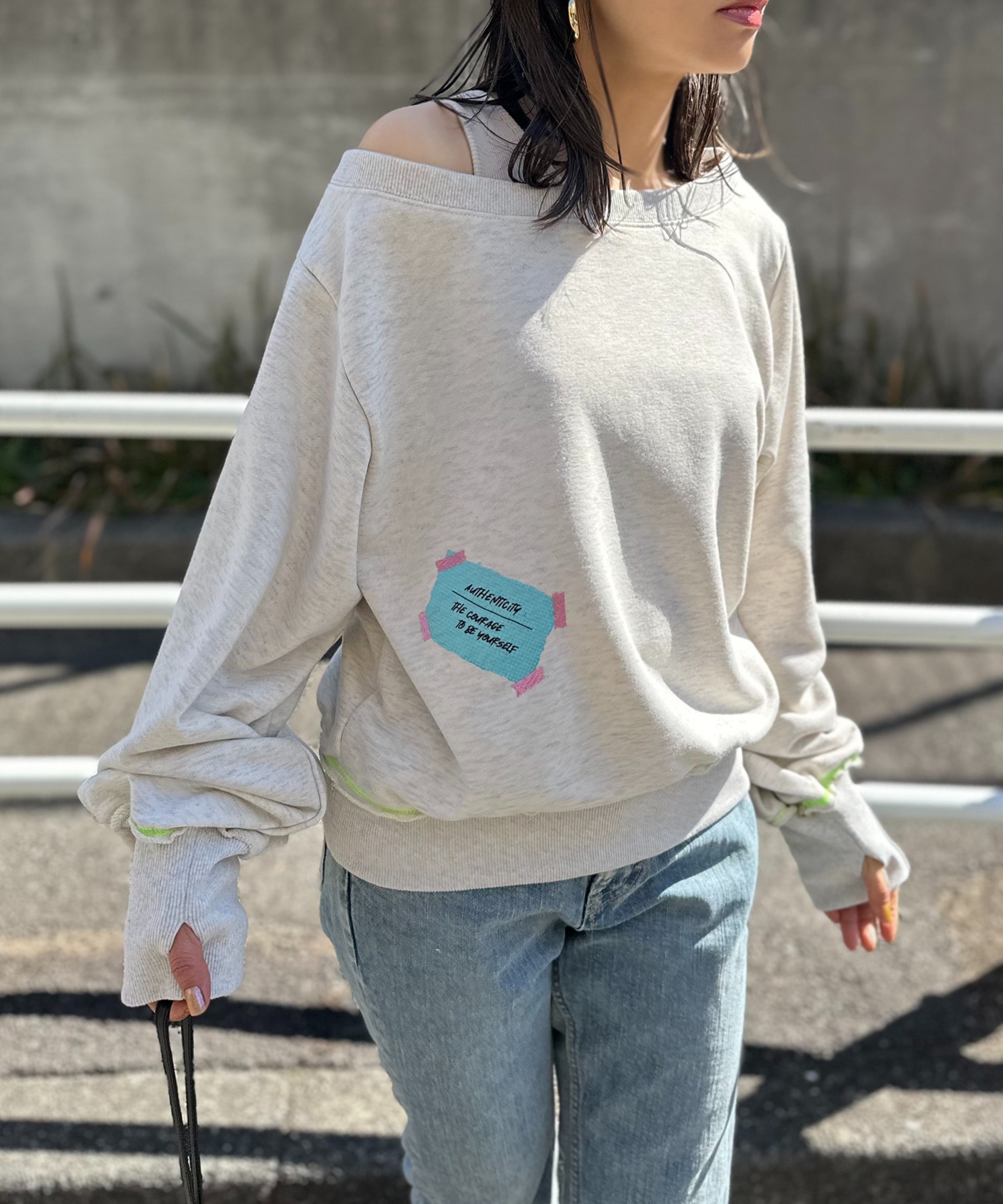 model:154cm 着用サイズ:FREE