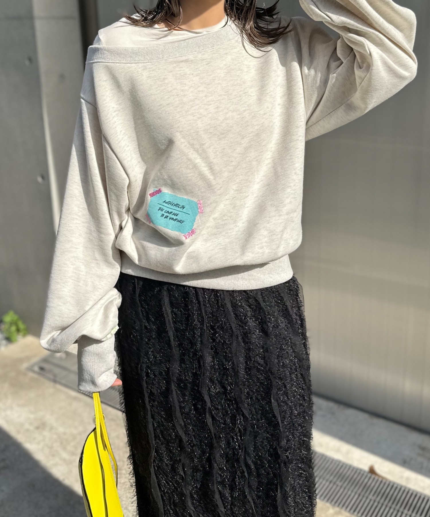 model:154cm 着用サイズ:FREE