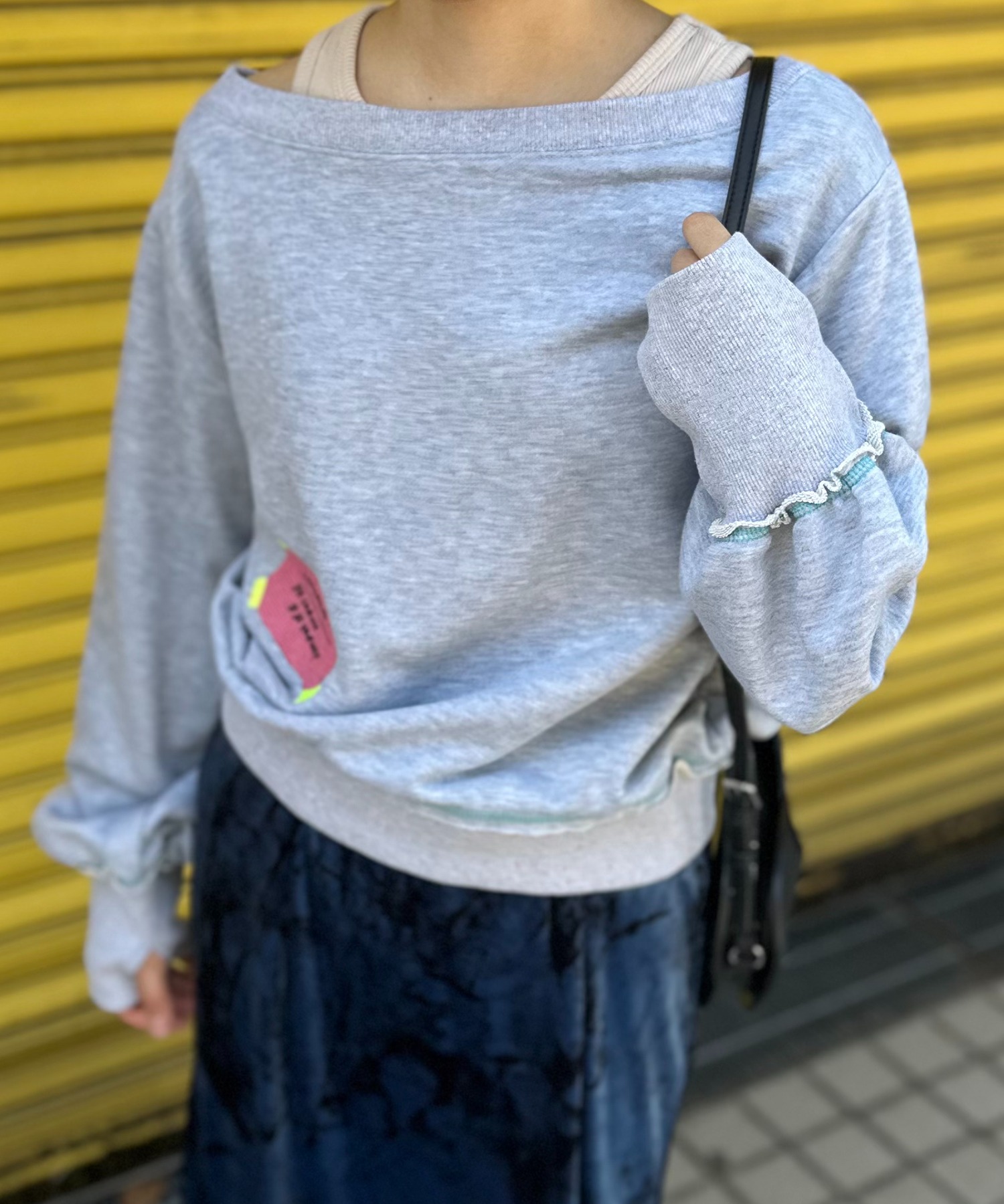 トップグレー
model:154cm 着用サイズ:FREE