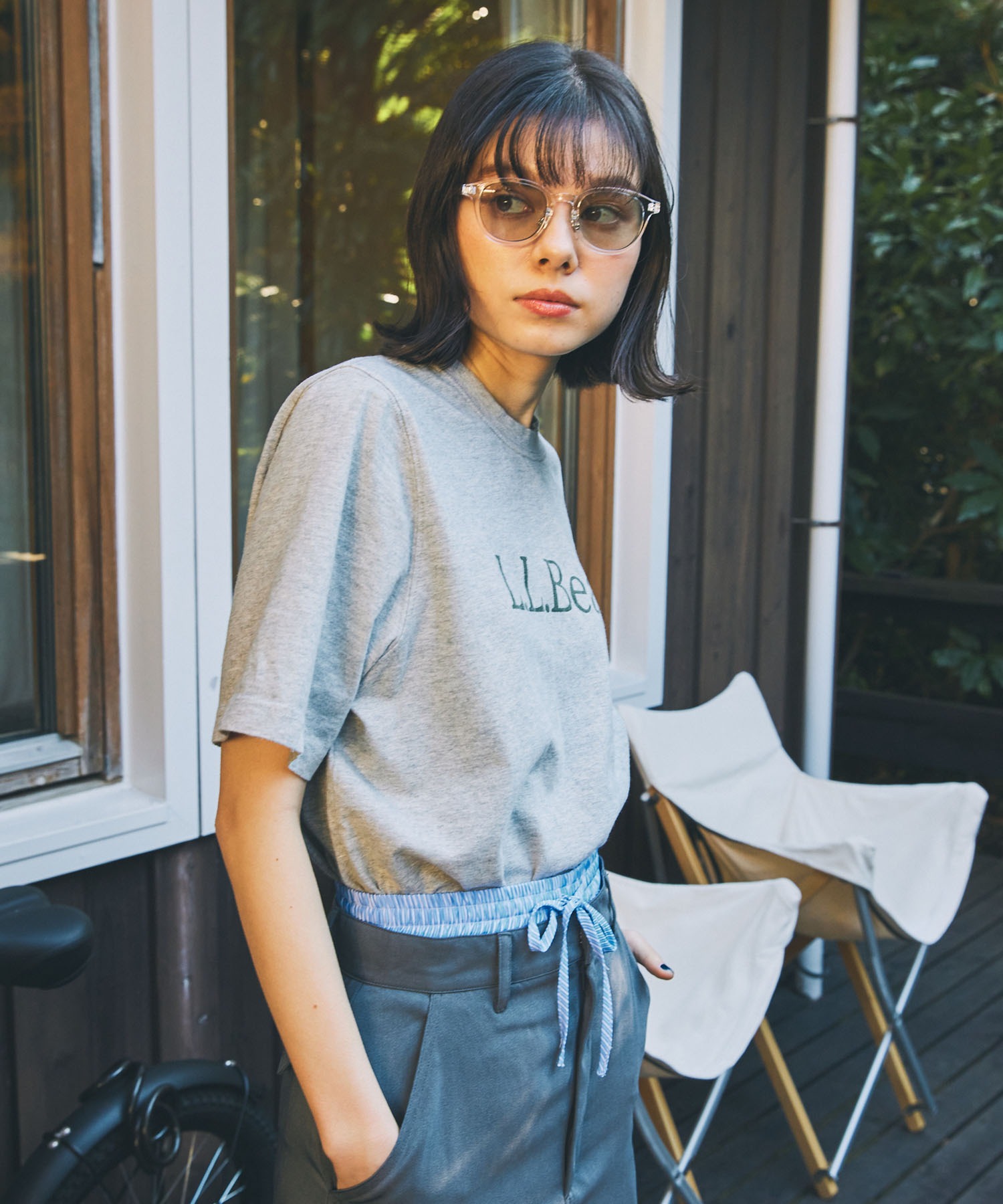 Unblend】クリアフレーム サングラス / UVカット Unblend│MONO-MART