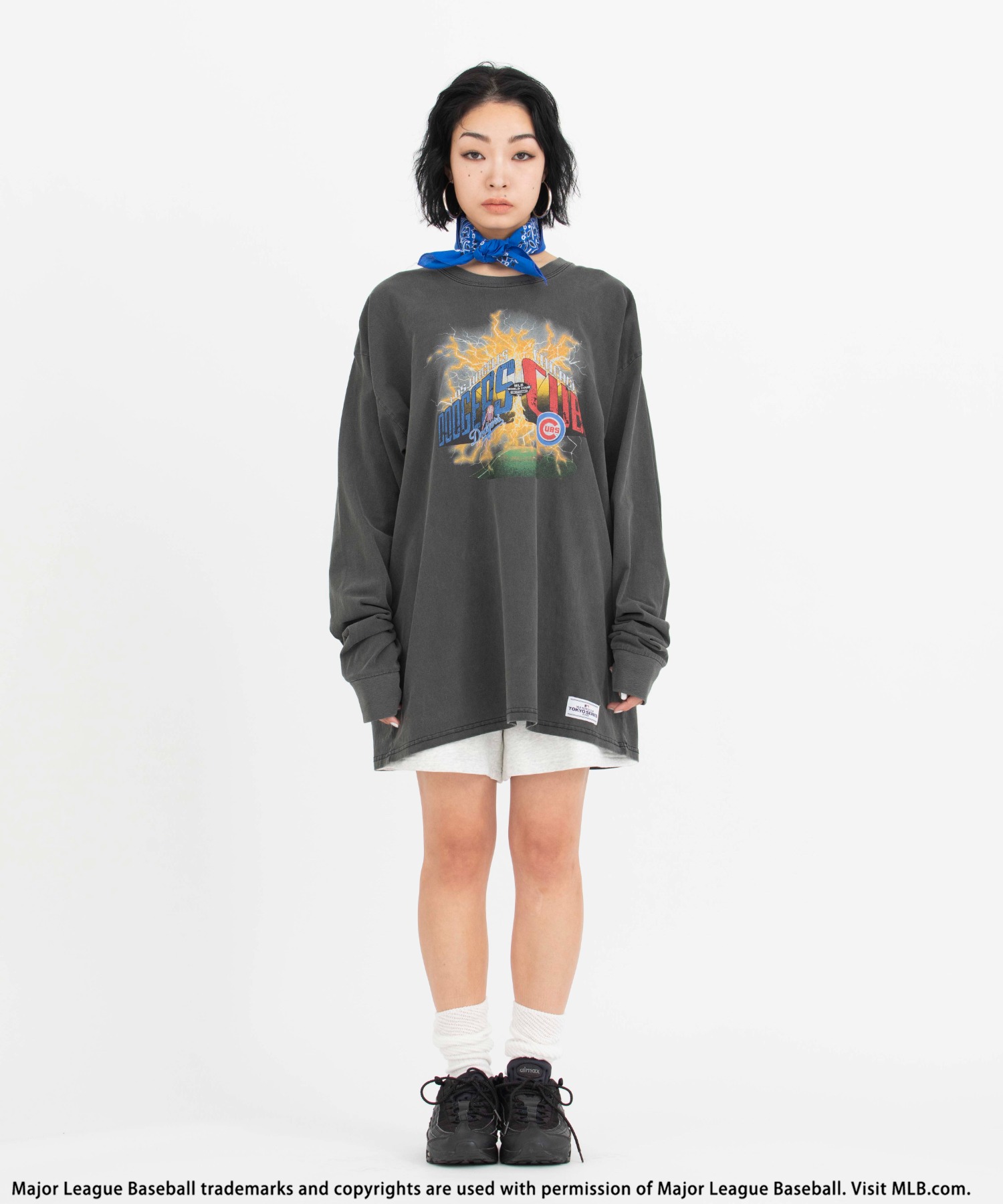 tシャツ 「MLB」TOKYO SERIES 2025 アートロンTシャツ レディース メンズ MLB】TOKYO SERIES 2025 アートロンTシャツ BACK TO THE FIELD