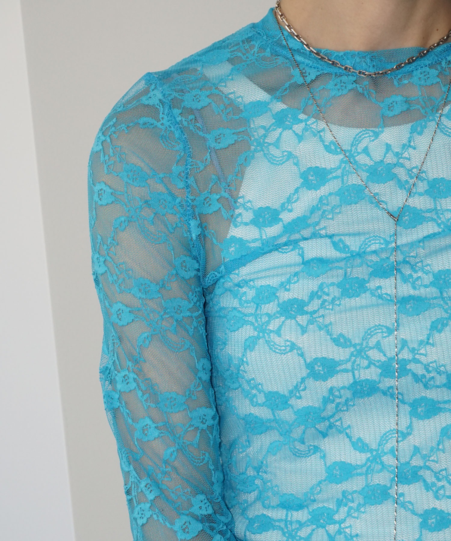 ブルーレース シアートップス chw25a025-ファッション通販サイト