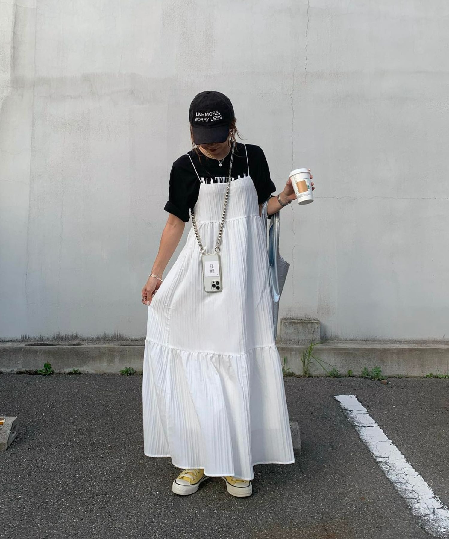 model：H161 着用サイズ：FREE