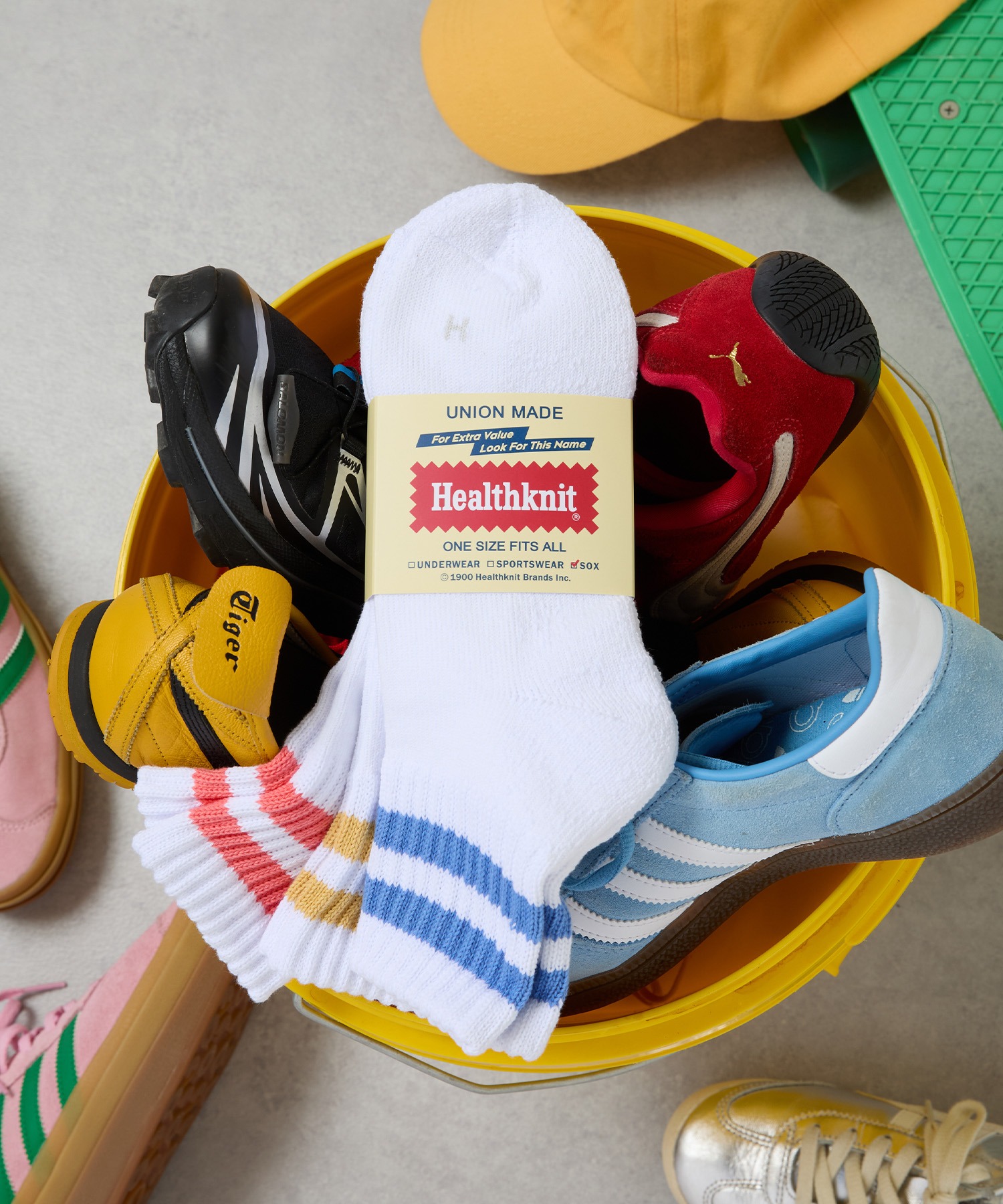 Healthknit/ヘルスニット】3足セットヘビーウェイトクォーターソックス Healthknit/ヘルスニット】3足セットヘビーウェイトクォーターソックス