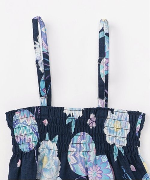 手毬フラワー柄 浴衣