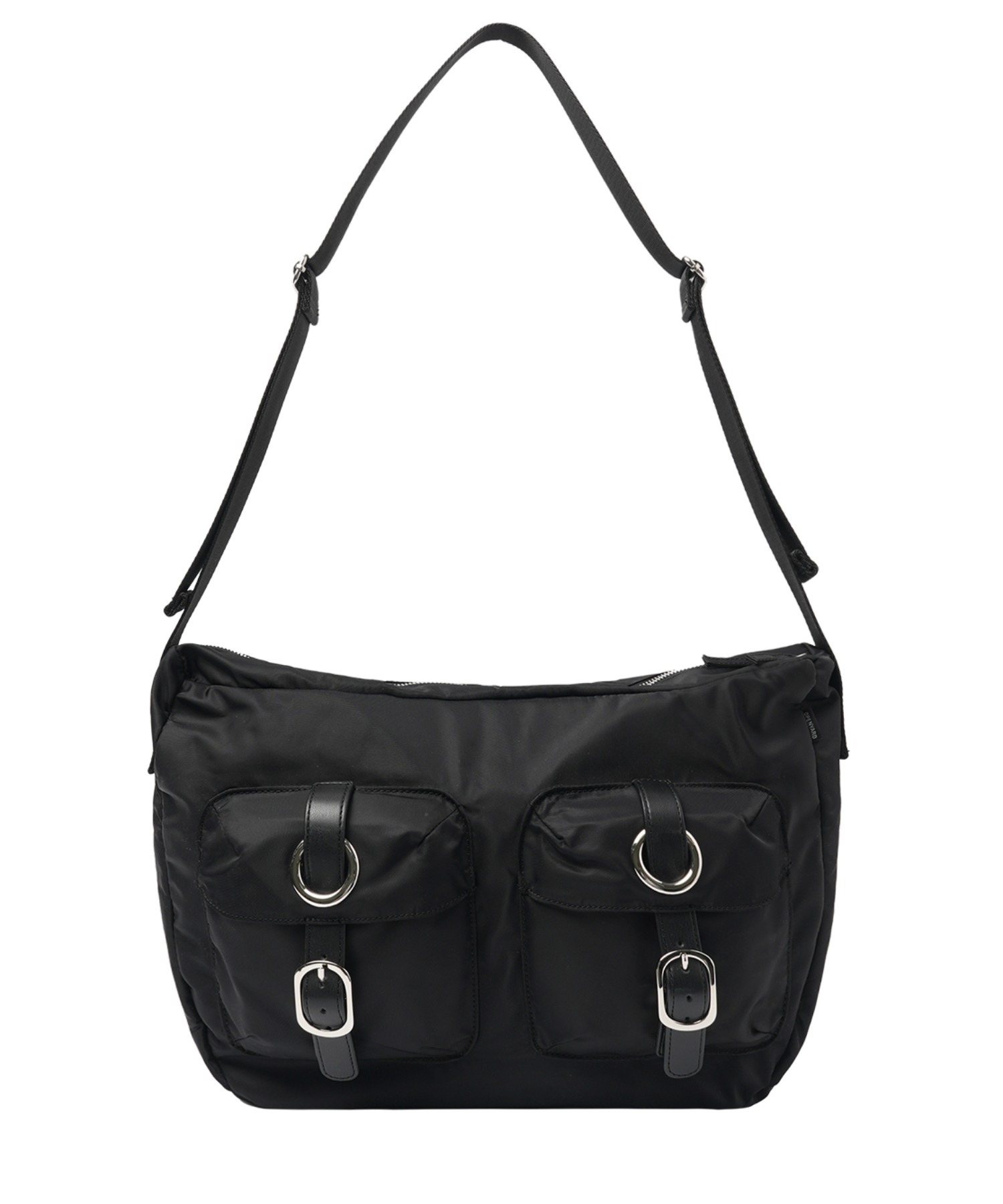 まぁぽむ　ポケットいっぱい　ダブルハンドル　ハンドメイド OY/オーワイ』DOUBLE EYELET POCKET BAG/ダブルアイレットポケット