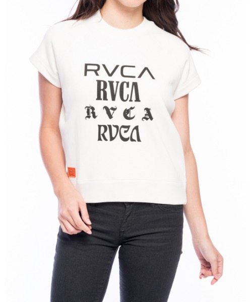 Rvca レディース Crew Neck Stich St Top トレーナー ルーカ スウェット 半袖 Missionindira Com