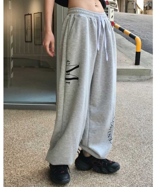 A'GEM/9 × .kom 『MUCENT/ムーセント』DIVISION WIDE SWEAT JOGGER