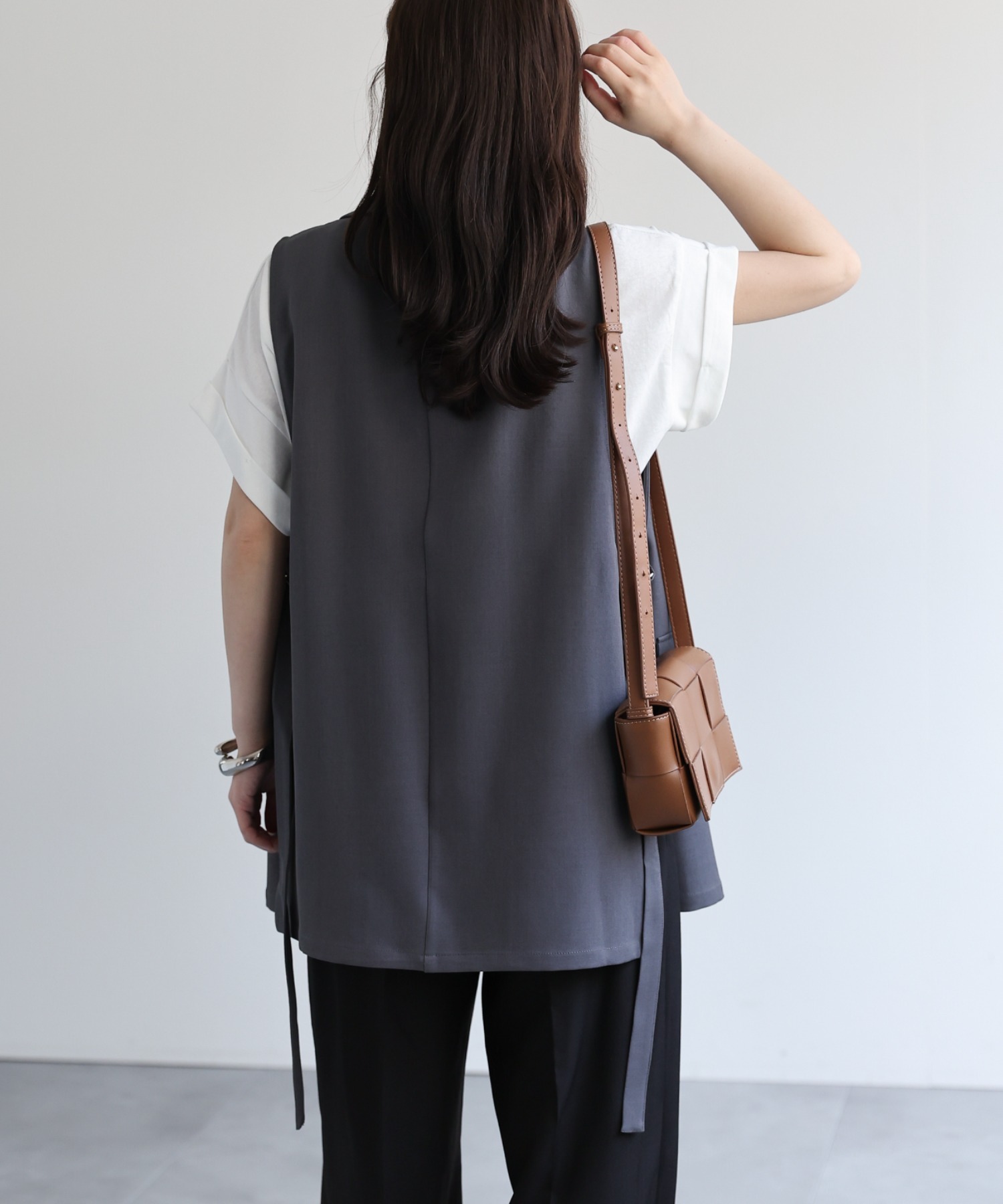 model：156cm 着用サイズ：FREE