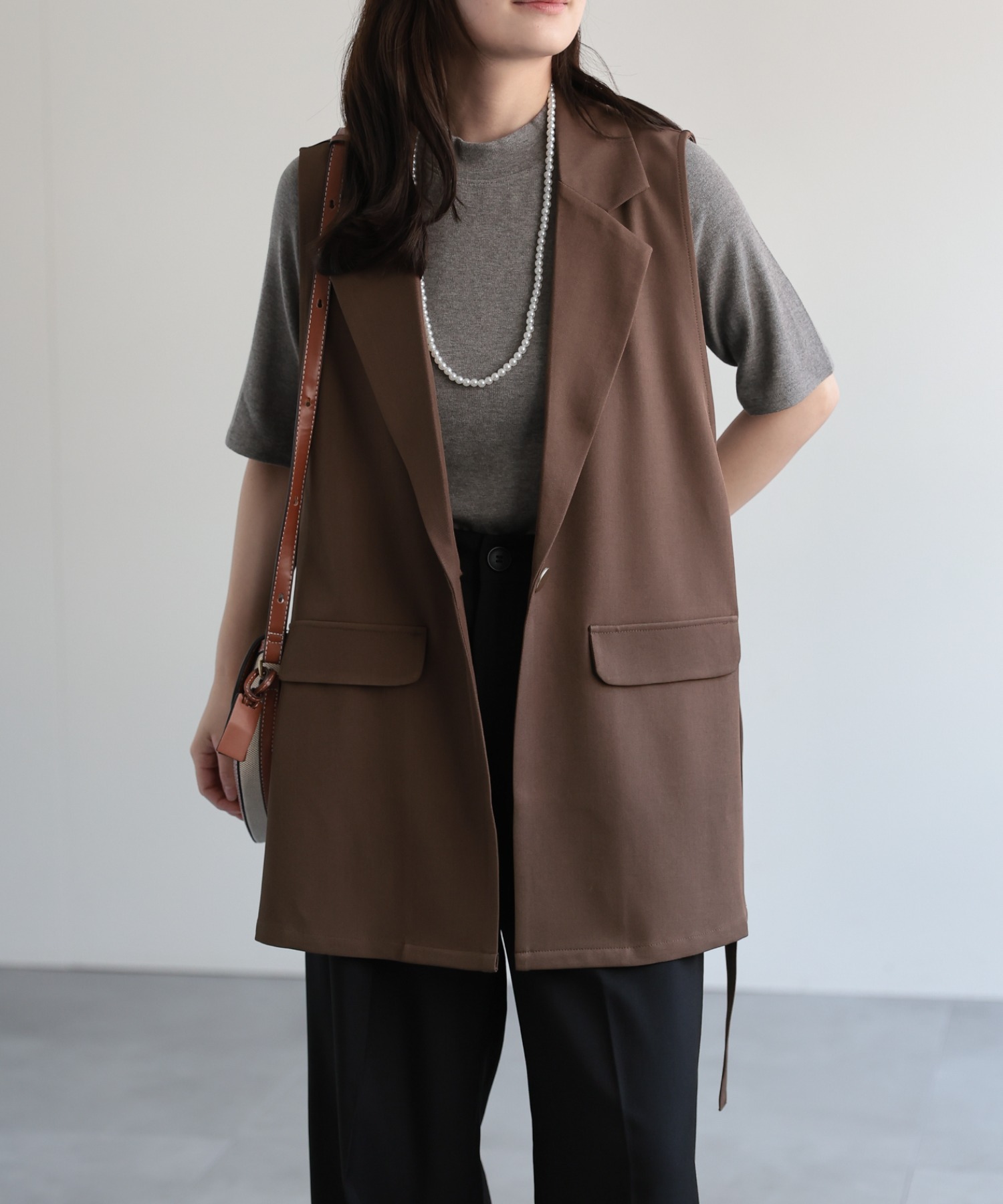 model：156cm 着用サイズ：FREE