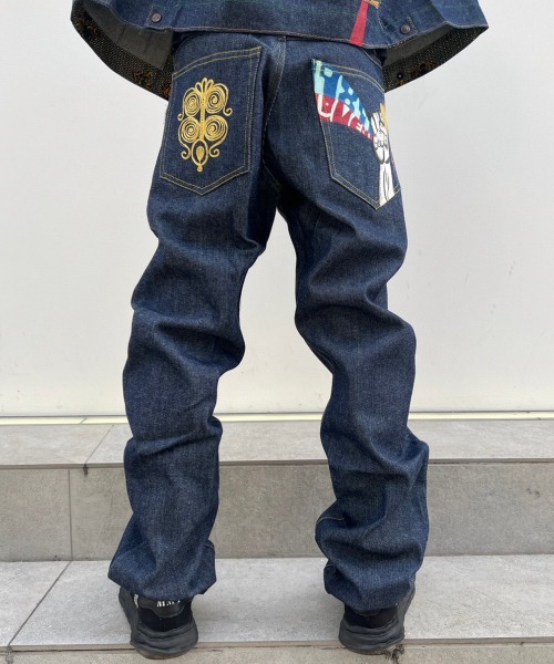 A'GEM/9 × .kom『Liberation LAB/リべレーションラブ』デザインデニム
