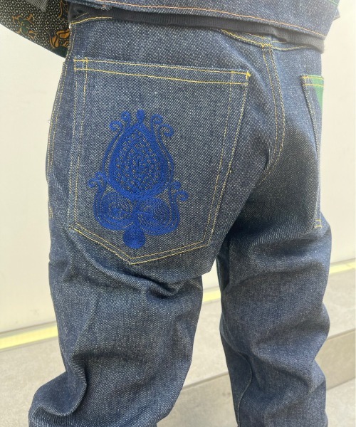 A'GEM/9 × .kom『Liberation LAB/リべレーションラブ』デザインデニム