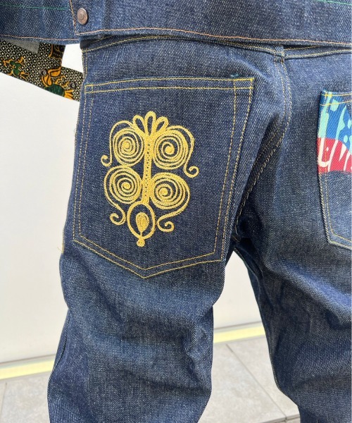 A'GEM/9 × .kom『Liberation LAB/リべレーションラブ』デザインデニム