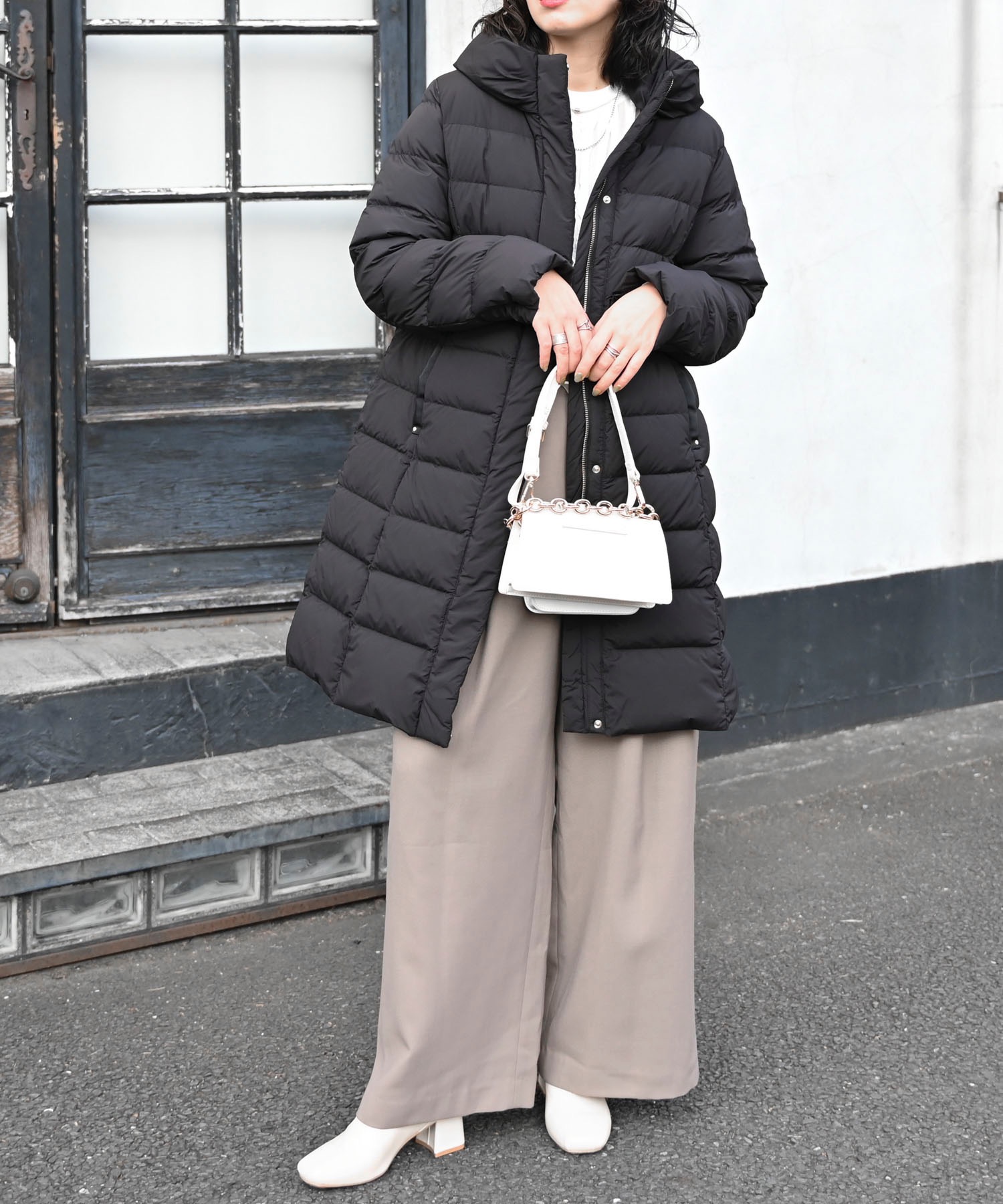 model：H163 着用サイズ:M