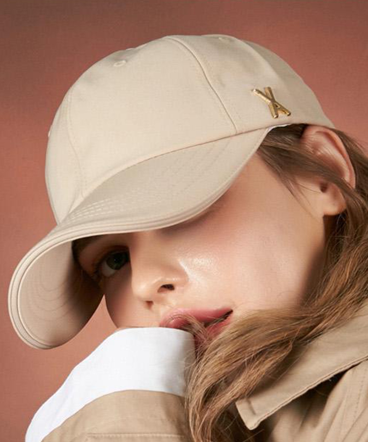 ハッットリ VARZAR/バザール stud over fit ball cap / スタッドオーバー